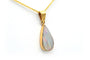 Pendentif contemporain en or jaune 18 carats et opale 58 Facettes 17856