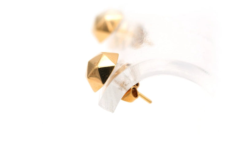 Boucles d'oreilles Art déco en or jaune 18 carats 58 Facettes 23052