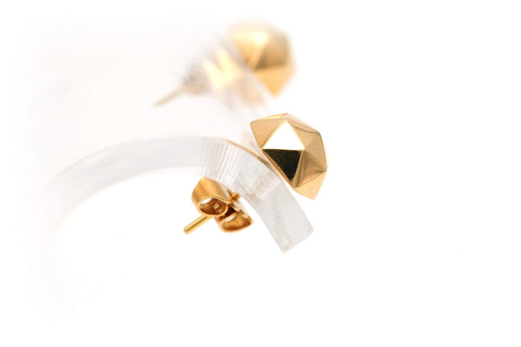 Boucles d'oreilles Art déco en or jaune 18 carats 58 Facettes 23052