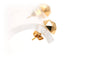 Boucles d'oreilles Art déco en or jaune 18 carats 58 Facettes 23052