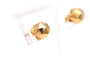 Boucles d'oreilles Art déco en or jaune 18 carats 58 Facettes 23052