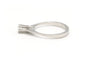 56 Solitaire années 70 - Bague en or blanc et diamant 58 Facettes 22907