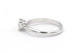 52 Solitaire contemporain - Bague en or blanc et diamant 58 Facettes 23064