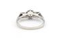 51 Bague Art déco en or blanc et diamant 58 Facettes 22911