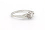 51 Bague Art déco en or blanc et diamant 58 Facettes 22911