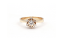 54 Bague contemporaine en or jaune 18 carats et diamants 0,48 ct 58 Facettes 23065