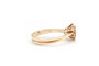54 Bague contemporaine en or jaune 18 carats et diamants 0,48 ct 58 Facettes 23065