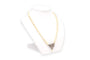 Collier années 70 en or blanc, perles et rubis 58 Facettes B278