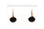 Napoléon III - Boucles d'oreilles en or rose 18 carats et jais 58 Facettes B307