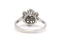 55 Bague contemporaine en or blanc 18 carats et diamants 0,56 ct 58 Facettes 23104