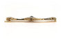 Broche Art Déco en or jaune et blanc, onyx, saphirs et diamants 58 Facettes 23114