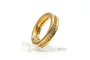 50 Bague contemporaine en or jaune 18 carats et diamants 58 Facettes 23256