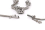Années 70 - Collier en or blanc, saphirs et diamants 58 Facettes 23301