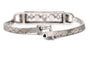 Art Déco - Bracelet en or blanc, perles et diamants 58 Facettes 23417