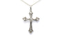 Art déco - Pendentif en or blanc et diamants taille rose 58 Facettes 23416