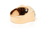 57 Art Déco - Bague en or jaune et blanc 18 carats et diamants 58 Facettes 23290