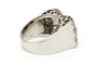 52 Art Déco - Bague en or blanc 18 carats et diamants 58 Facettes 23386