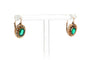 Napoléon III - Boucles d'oreilles en or jaune, perles et cristal 58 Facettes 23543