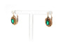 Napoléon III - Boucles d'oreilles en or jaune, perles et cristal 58 Facettes 23543