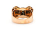 53 Art Déco - Bague en or jaune 18 carats et diamants 58 Facettes 23520
