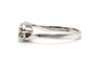 55 Bague années 70 en or blanc 18 carats et diamants 58 Facettes 23337
