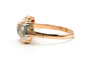 55 Art déco - Bague en or jaune 18 carats et diamants 58 Facettes B819