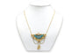 Napoléon III - Collier en or jaune, perles et turquoises 58 Facettes 23352