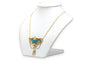 Napoléon III - Collier en or jaune, perles et turquoises 58 Facettes 23352