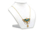 Napoléon III - Collier en or jaune, perles et turquoises 58 Facettes 23352