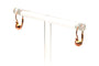 Boucles d'oreilles Art déco en or jaune 18 carats 58 Facettes B825