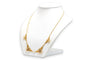 Art Déco - Collier en or jaune 18 carats et perles 58 Facettes 23549