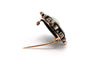 Art Nouveau - Broche en or blanc, agate et diamants 58 Facettes B837