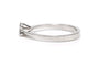 53 Bague contemporaine en or blanc 18 carats et diamants 58 Facettes DEP-SAD1