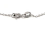 Collier contemporain en or blanc, rubis et diamants 58 Facettes 23671
