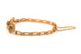 Art Nouveau - Bracelet en or jaune 18 carats, émeraudes et perles 58 Facettes 23682