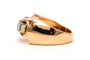 56 Art déco - Bague en or jaune 18 carats et diamants 58 Facettes 23799