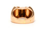 56 Art déco - Bague en or jaune 18 carats et diamants 58 Facettes 23799