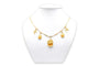 Art Nouveau - Collier en or jaune 18 carats et perles 58 Facettes 23794