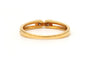 52 Bague contemporaine en or jaune 18 carats et diamants 58 Facettes 23829