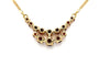 Collier en or jaune 18 carats et grenats 58 Facettes 23840