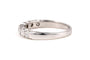 54 Bague contemporaine en or blanc 18 carats et diamants 0,70 ct 58 Facettes 23903