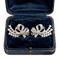 Boucles d'oreilles en platine avec diamants 58 Facettes 225/26 G