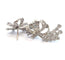 Boucles d'oreilles en platine avec diamants 58 Facettes 225/26 G