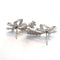 Boucles d'oreilles en platine avec diamants 58 Facettes 225/26 G