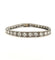 Romolo Verga - Bracelet rivière en platine, or gris et diamants 58 Facettes Aze