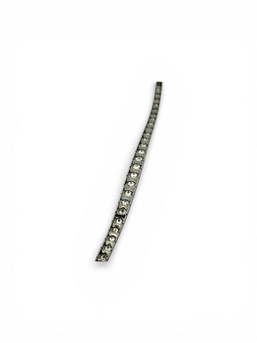 Romolo Verga - Bracelet rivière en platine, or gris et diamants 58 Facettes Aze