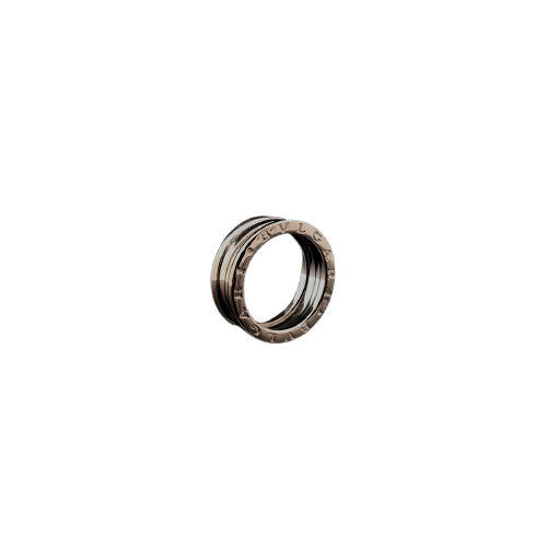 57 Bulgari B.Zero1 - Bague trois rangs en or blanc 18 carats 58 Facettes 19609