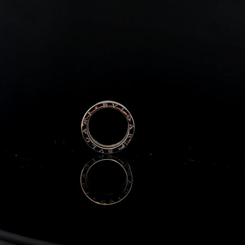 57 Bulgari B.Zero1 - Bague trois rangs en or blanc 18 carats 58 Facettes 19609