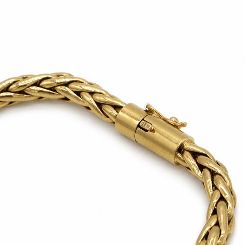 Collier Collier maille palmier en or jaune 750 58 Facettes COL-1108-01