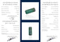 Tourmaline cuprifère - Pierre 1,315 ct bleu-vert du Mozambique 58 Facettes #26-138-TMCPEM